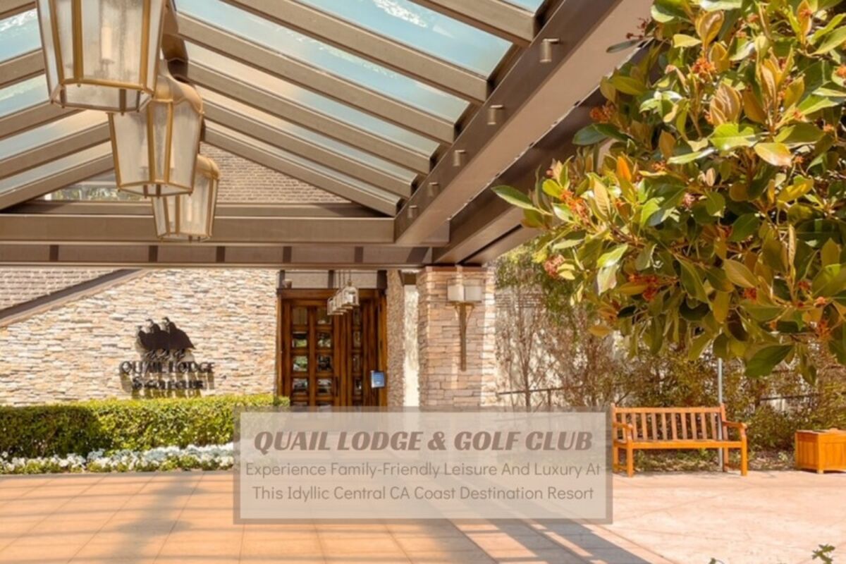 View of Quail Lodge & Golf Club Resort in Carmel California.